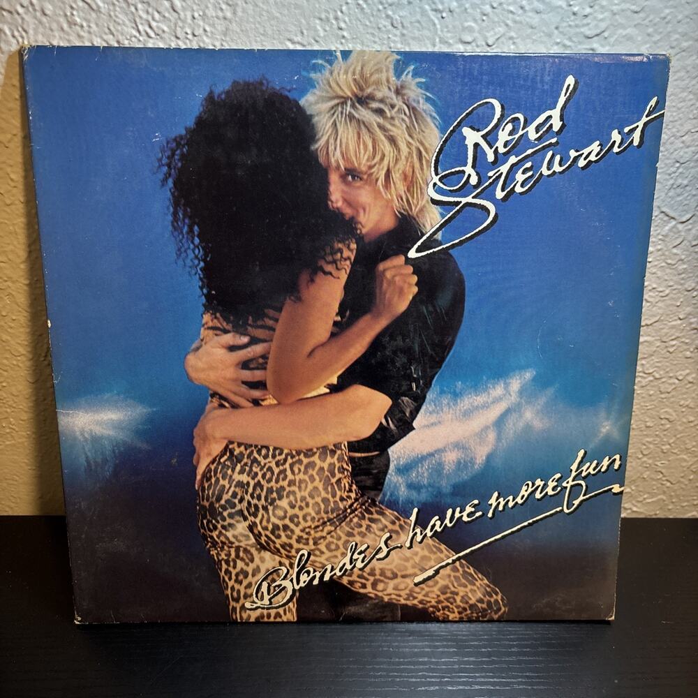 Rod Stewart Blondes Have More Fun 1978 Vinyl Record LP Warner BSK-3261